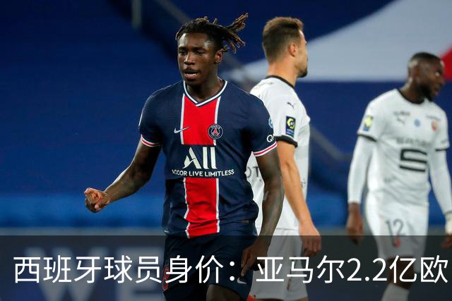 西班牙球员身价：亚马尔2.2亿欧，佩德里+库巴西+费尔明均过亿